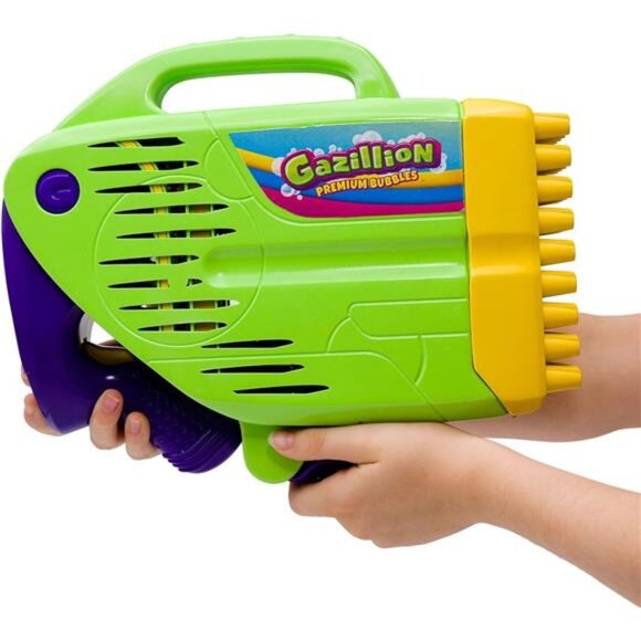 Gazillion Stormin' Bubble Baster Bubble Toy  11 oz. Bubble Solution - Ages 3+ - Picture 3 of 6